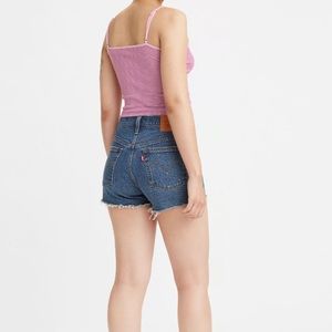Levi’s 501 high waisted shorts